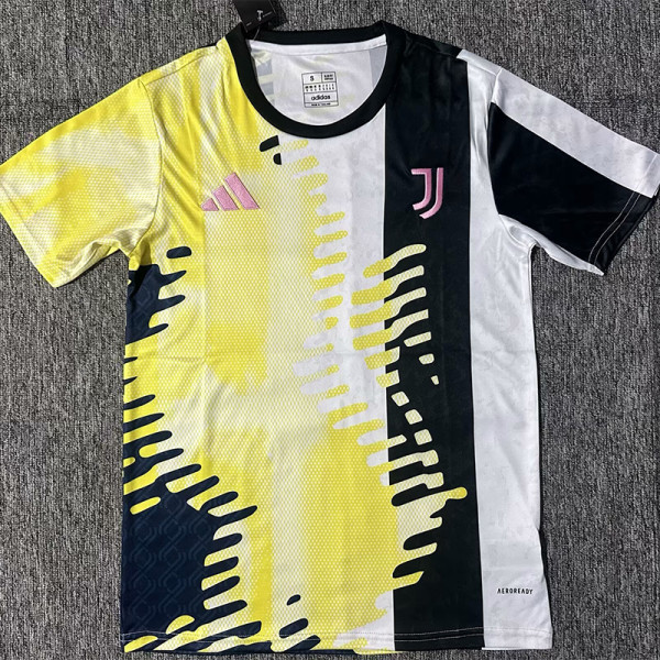 24-25 JUV White Yellow Special Edition Training shirts