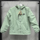 2024 NK Velvet Thickened warm Green Outdoor Jackets #F2 加绒冲锋衣