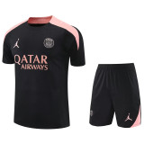 25-26 PSG Black Training Short Suit