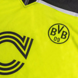 1996-1997 Dortmund UCL Home Retro Soccer Jersey