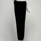 W3纯棉卫裤 New TNF Black Top Quality Sweatpants (Have Pocket)