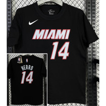T144 HEAT HERRO #14 Black High Quality Casual T-Shirt