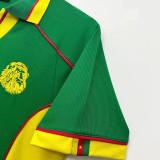 1998 Cameroon Home Retro Soccer Jersey