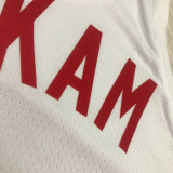 22-23 Raptors SIAKAM #43 White Top Quality Hot Pressing NBA Jersey