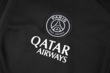 24-25 PSG Jordan Black Jacket Tracksuit #A766