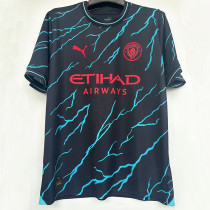 23-24 Man City Third Fans Soccer Jersey