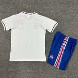 1982 England Home Kids Retro Soccer Jersey