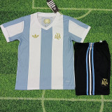 24-25 Argentina 50th Anniversary Kids Soccer Jersey