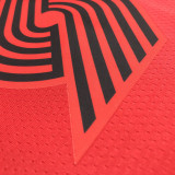 22-23 TRAIL BLAZERS LILLARD #0 Red Top Quality Hot Pressing NBA Jersey (Trapeze Edition)