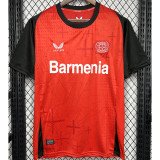 24-25 LeverKusen Home Fans Soccer Jersey