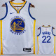 22-23 WARRIORS WIGGINS #22 White Top Quality Hot Pressing NBA Jersey (V领)