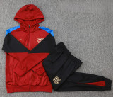 24-25 BAR Jujube red Hoodie Jacket Tracksuit #F601