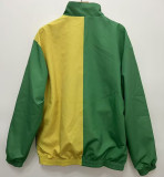 24-25 Man Utd Green Yellow Double Sided Windbreaker (双面风衣)