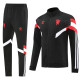 24-25 Man Utd Black Jacket Tracksuit #06