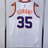 23-24 SUNS DURANT #35 White Top Quality Hot Pressing NBA Jersey