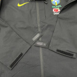24-25 Brazil Black Outdoor Jackets #102冲锋衣
