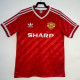 1986-1988 Man Utd Home Retro Soccer Jersey