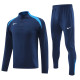 2024 NK Royal Blue Half Pull Tracksuit #812(半拉链)