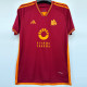 23-24 Roma Home Fans Soccer Jersey (Print RI..SE. ) (圆圈广告)