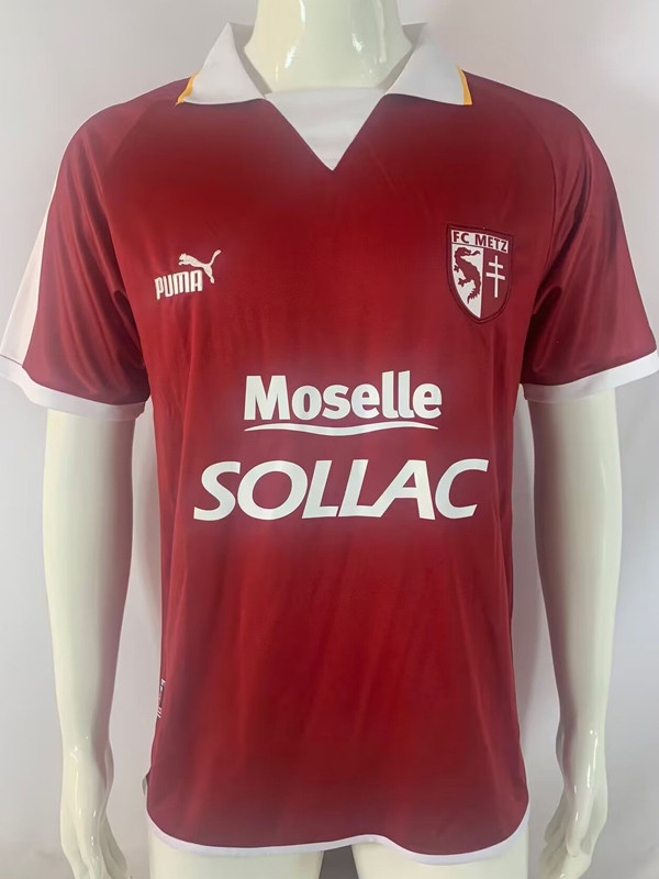 2003-2004 Metz Home Retro Soccer Jersey