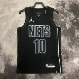 22-23 NETS SIMMONS #10 Black Top Quality Hot Pressing NBA Jersey (Trapeze Edition)