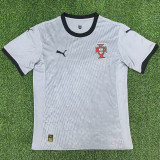 25-26 Portugal Grey Goalkeeper Fans Soccer Jersey