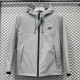 2024 Yonex Cotton Thickened warm Grey Outdoor Jackets #A804加棉冲锋衣