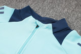 24-25 ARS Light blue Kids Half Pull Tracksuit (童装)(半拉链)