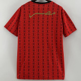 23-24 Egypt Red Fans Soccer Jersey