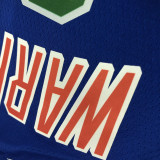 Warriors CURRY #30 'Mexico' Blue 75th Anniversary Retro Top Quality Hot Pressing NBA Jersey