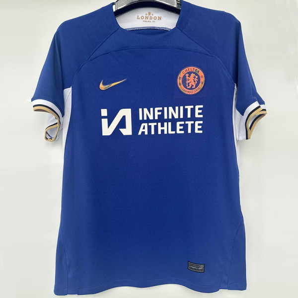 23-24 CHE Home Fans Soccer Jersey (胸前带广告)