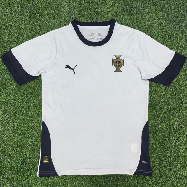 25-26 Portugal White Training Shirts *PM