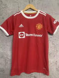 21-22 Man Utd Home Fans Soccer Jersey