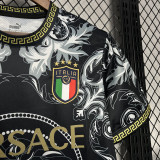 2023 Italy Special Edition Black Training Shirts  #PM