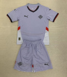 24-25 Iceland Away Kids Soccer Jersey