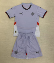 24-25 Iceland Away Kids Soccer Jersey