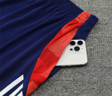 24-25 Spain Royal blue Tank top and shorts suit