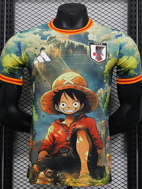 25-26 Japan Green Blue Special Edition Player Version Soccer Jersey