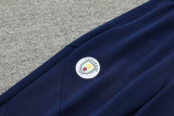 24-25 Man City Royal blue Jacket Tracksuit