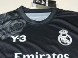 23-24 RMA Y-3 Black Kids Soccer Jersey (胶标)