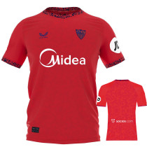 24-25 Sevilla Away Fans Soccer Jersey *Midea广告