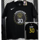 T177 Warriors CURRY #30 Black High Quality Casual T-Shirt