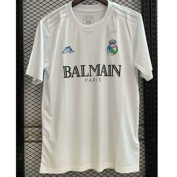 2023 RMA Special Edition White Training Shirts  (反光彩标-黑广告)