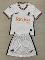 24-25 Swansea City Home Kids Soccer Jersey