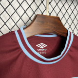 24-25 West Ham Home Fans Soccer Jersey