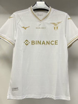 2023 Lazio White Coppa Italia 10th Anniversary Fans Soccer Jersey