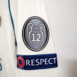 2017-2018 RMA Home Long Sleeve Retro Soccer Jersey (长袖)