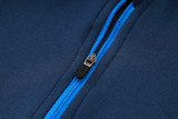 24-25 JUV Royal blue Half Pull Tracksuit (半拉链)