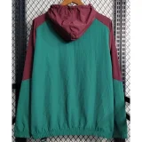 24-25 BAR Maroon Green Windbreaker