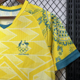 24-25 Australia Yellow Concept Edition Fans Soccer Jersey